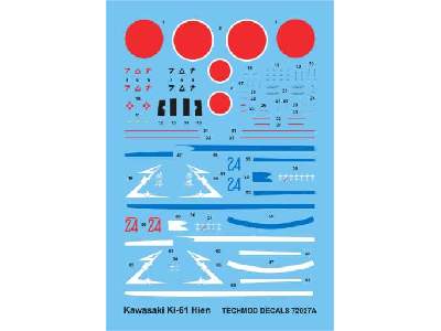 Decals - Kawasaki Ki-61 Hien - image 1