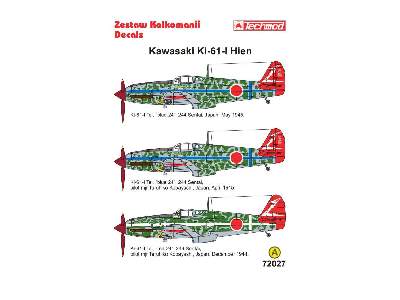 Decals - Kawasaki Ki-61 Hien - image 2