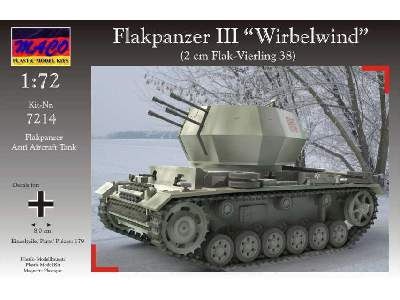 Flakpanzer III Wirbelwind - (2cm flakvierling 38) - image 1