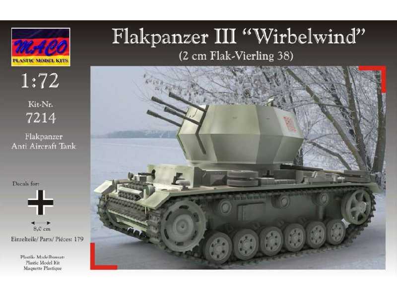 Flakpanzer III Wirbelwind - (2cm flakvierling 38) - image 1 Flakpanzer III Wirbelwind - (2cm flakvierling 38) - image 1