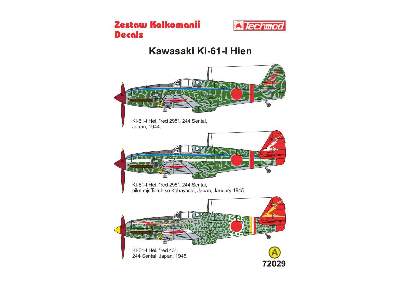 Decals - Kawasaki Ki-61 Hien - image 2