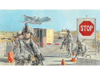 Road Blocks and U.S. Soldiers - image 1