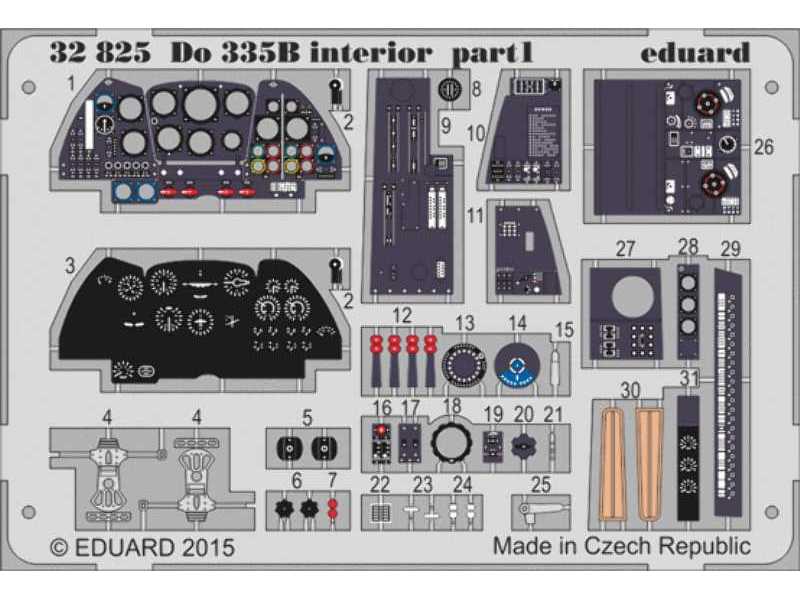 Do 335B interior S. A. 1/32 - Hong Kong Models - image 1