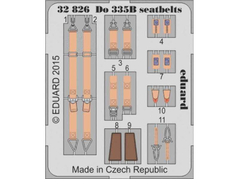 Do 335B seatbelts 1/32 - Hong Kong Models - image 1