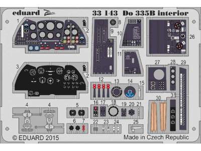 Do 335B interior S. A. 1/32 - Hong Kong Models - image 1