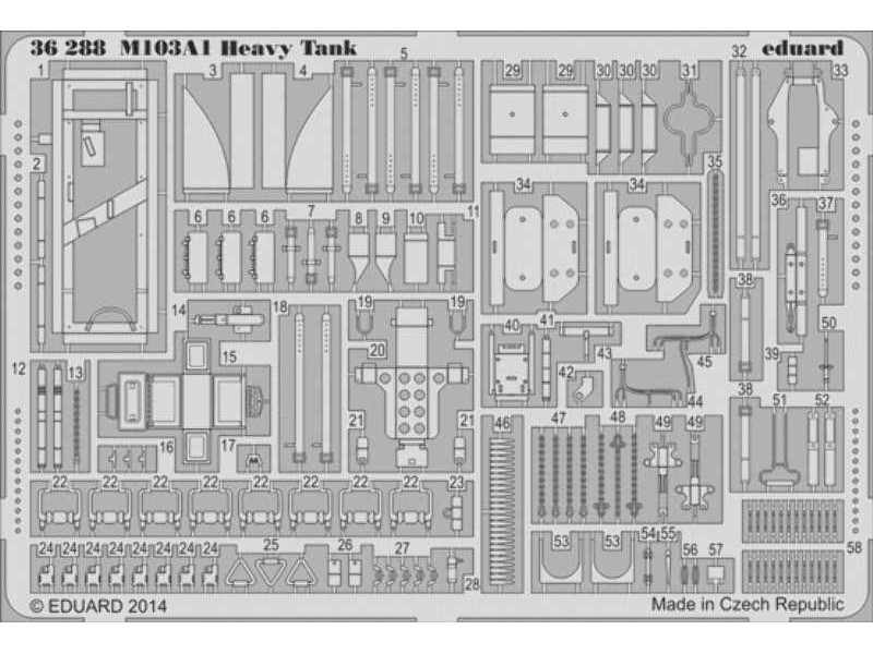 M103A1 Heavy Tank 1/35 - Dragon - image 1 M103A1 Heavy Tank 1/35 - Dragon - image 1