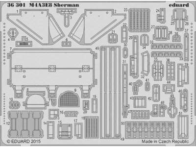 M4A3E8 Sherman 1/35 - Tamiya - image 1