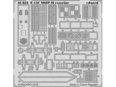 F-15C MSIP II exterior 1/48 - Great Wall Hobby - image 1