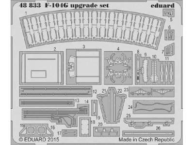F-104G upgrade set 1/48 - Eduard - image 1