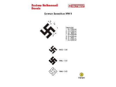 Decals - German WWII Luftwaffe Swastikas - image 2