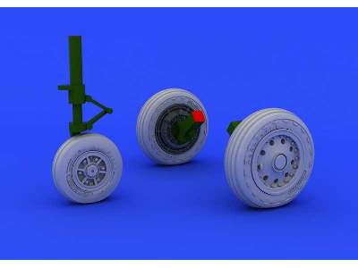F-104 undercarriage wheels early 1/48 - Hasegawa - image 6