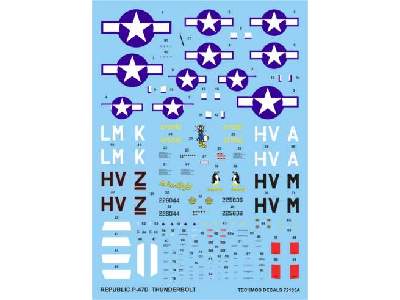 Decals -  Republic P-47D Thunderbolt - image 1