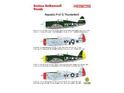 Decals -  Republic P-47D Thunderbolt - image 2