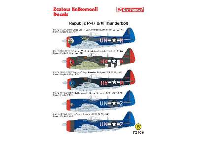 Decals - Republic P-47D/M Thunderbolt - image 2