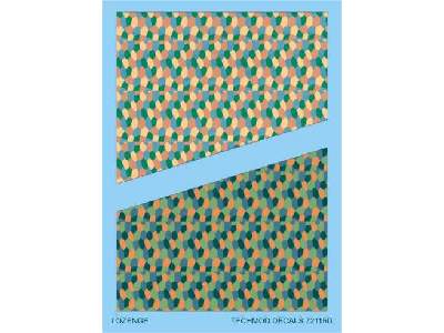 Decals - Lozenge - 4 kolory, 2 arkusze - image 1