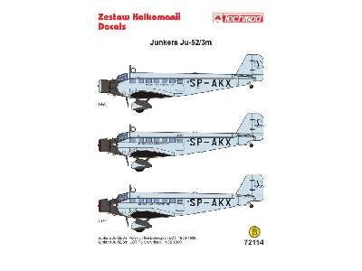 Decals - Junkers Ju 52/3m - image 2