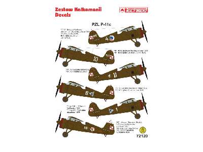 Decals - PZL P.11c - image 2