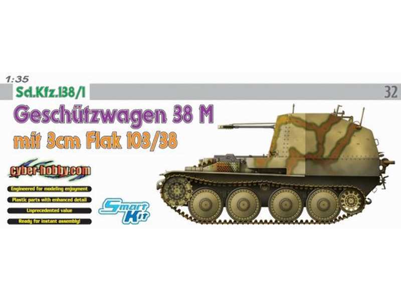 Geschutzwagen 38 M mit 3cm Flak 103/38 - image 1 Geschutzwagen 38 M mit 3cm Flak 103/38 - image 1