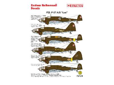 Decals - PZL-37A/B Los - image 2