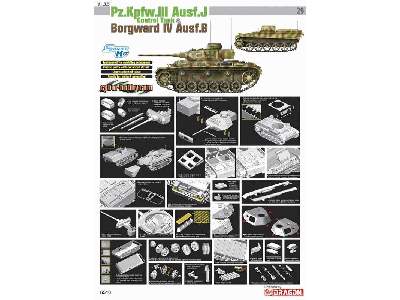 Panzer III Ausf. J Contorl Tank & Borgward IV Ausf. B  - image 2