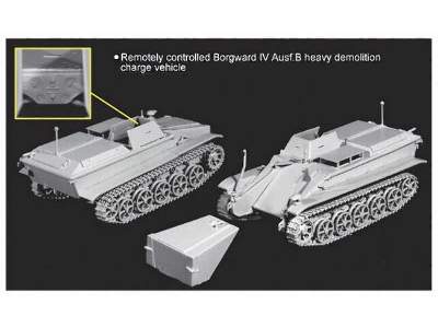 Panzer III Ausf. J Contorl Tank & Borgward IV Ausf. B  - image 6