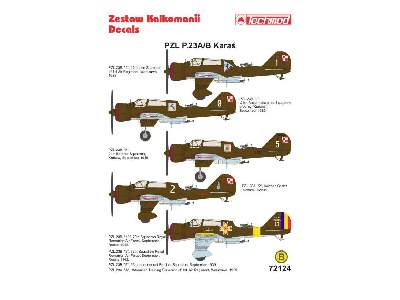 Decals - PZL-23A/B Karas - image 2