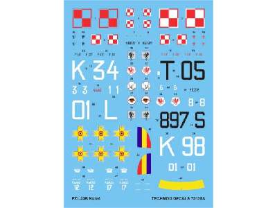 Decals - PZL-23B Karas - image 1