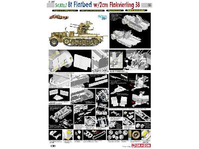 Sd.Kfz.7 8t Halftrack Flatbed w/ 2cm Flak 38 - image 2