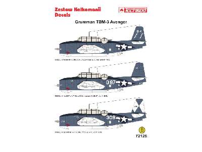 Decals - Grumman TBM-3 Avenger - image 2