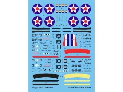 Decals - Vought SB2U Vindicator - image 1