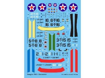 Decals - Douglas TBD-1 Devastator - image 1