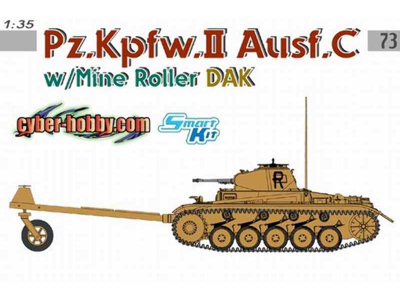 Pz.Kpfw.II Ausf.C Panzer II w/Mine Roller DAK - image 1