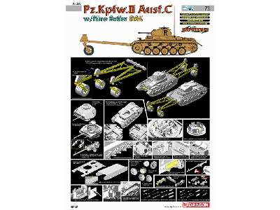 Pz.Kpfw.II Ausf.C Panzer II w/Mine Roller DAK - image 2