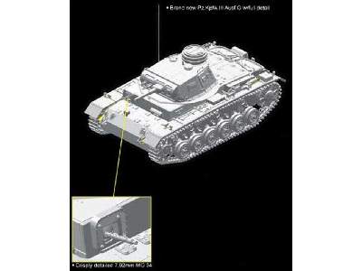 SdKfz 141 Pz.Kpfw.III (3.7cm) (T) Panzer III Ausf.G  - image 3