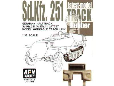 Sd. Kfz. 251 / Sd. Kfz. 11 Latest Model Track Rubber - image 1