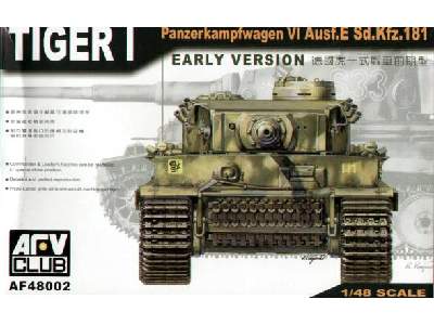 Tiger I Panzerkampfwagen VI Ausf. E Sd.Kfz. 181 Early Version - image 1