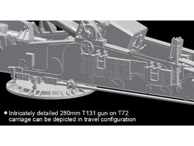 M65 Atomic Annie Gun, Heavy Motorized 280mm - Black Label - image 18