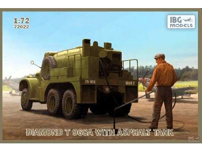 DIAMOND T 968A with Asphalt Tank  - image 1