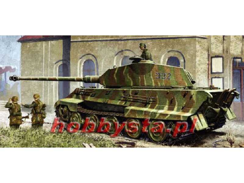 Sd.Kfz.182 Kingtiger Porsche Turret w/Zimmerit - image 1 Sd.Kfz.182 Kingtiger Porsche Turret w/Zimmerit - image 1