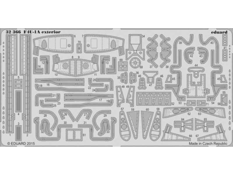 F4U-1A exterior 1/32 - Tamiya - image 1