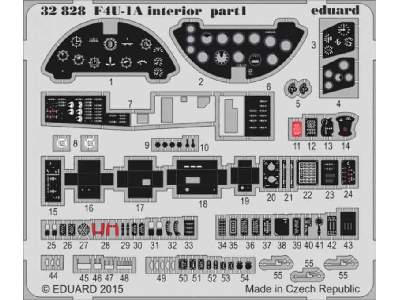 F4U-1A interior S. A. 1/32 - Tamiya - image 1