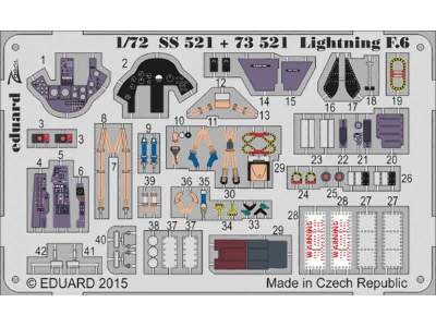 Lightning F.6 S. A. 1/72 - Airfix - image 1