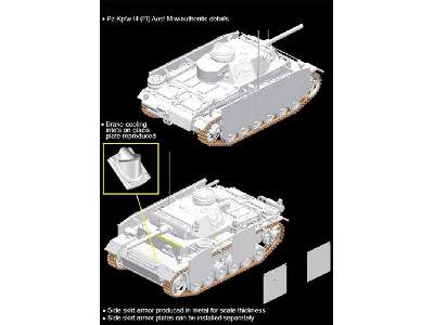Pz.Kpfw.III (FL) Ausf.M w/schurzen - image 13