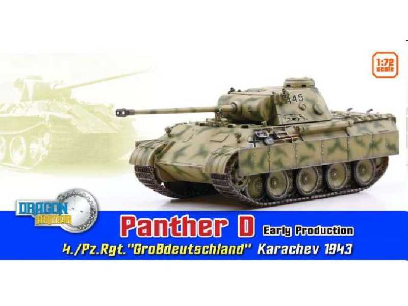 Panther D Early Production 4./Pz.Rgt.GroBdeutschland Karachev'43 - image 1