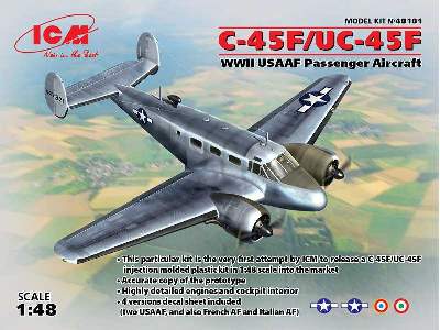 C-45F/UC-45F, WWII USAAF Passenger Aircraft - image 14
