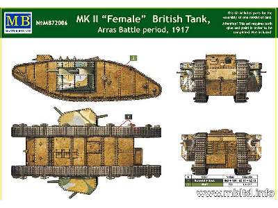 MK II Female - bitwa pod Arras - 1917 - image 1