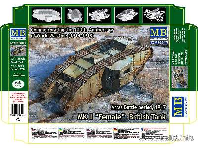MK II Female - bitwa pod Arras - 1917 - image 2