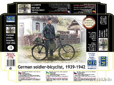 German soldier-bicyclist -1939-1942 - image 2