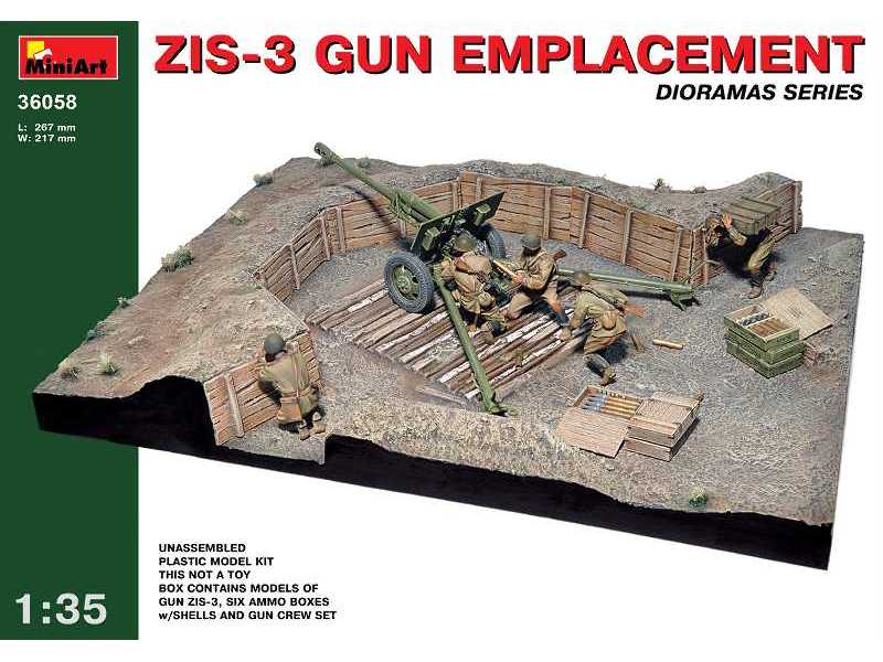 ZIS-3 GUN Emplacement - image 1 ZIS-3 GUN Emplacement - image 1