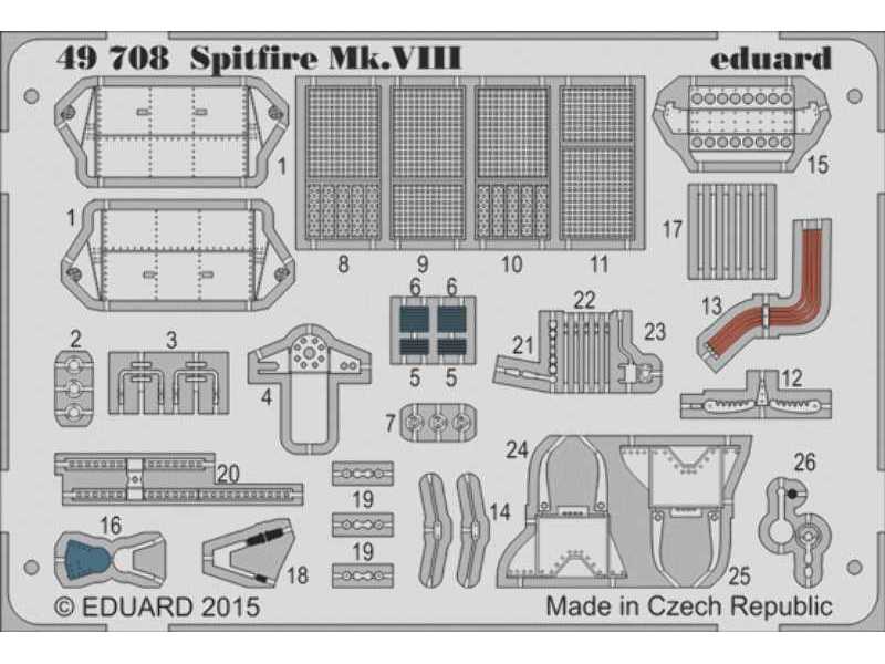 Spitfire Mk. VIII 1/48 - Eduard - image 1